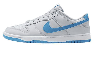 Nike Dunk Low Retro Pure Platinum Blue Lighting