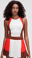 COURT CHAMP HIGH-NECK TENNIS TANK